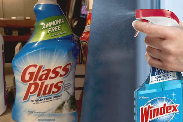 Glass Plus vs Windex